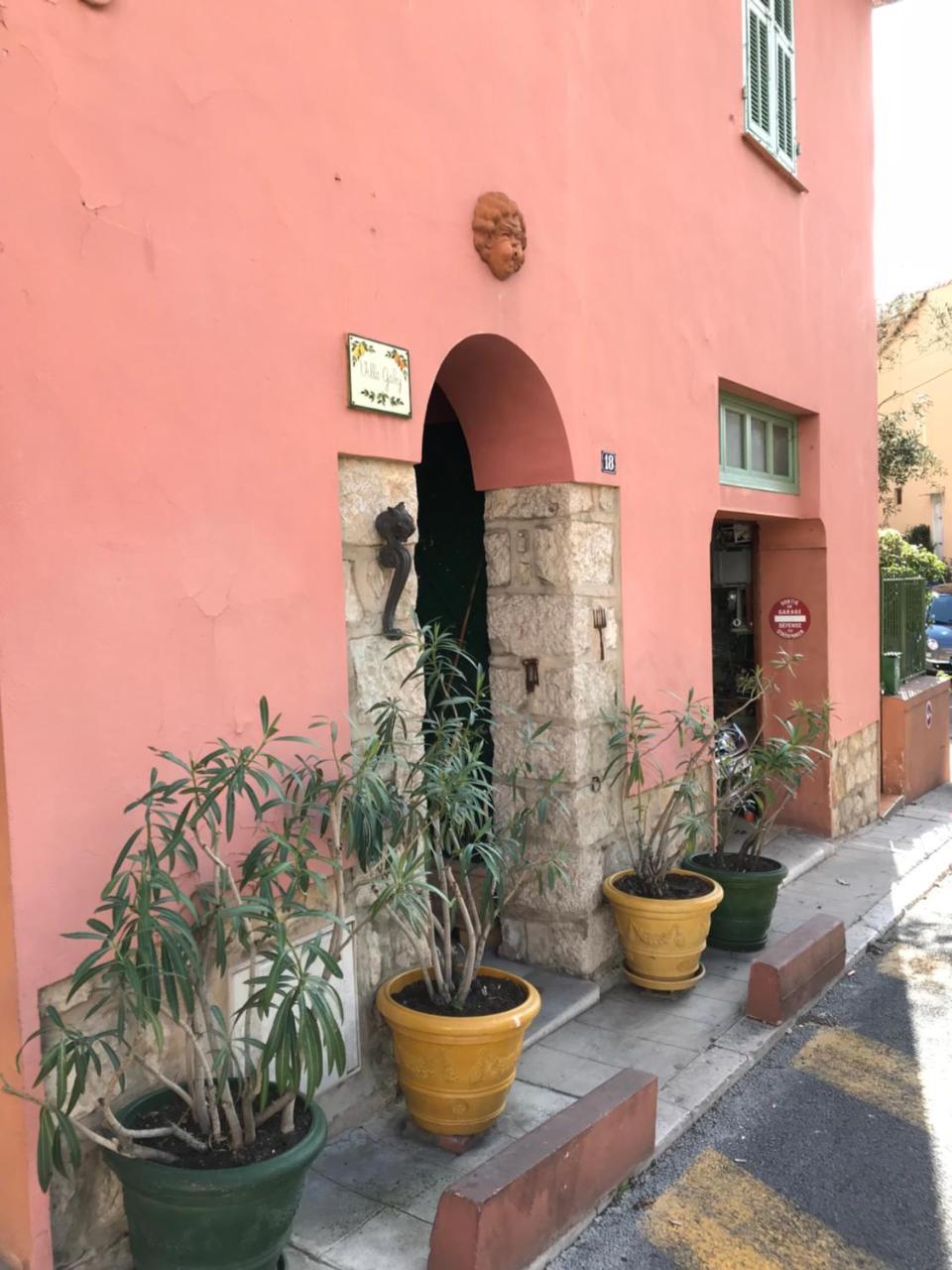 Villa Gaby-Chambres Menton Extérieur photo